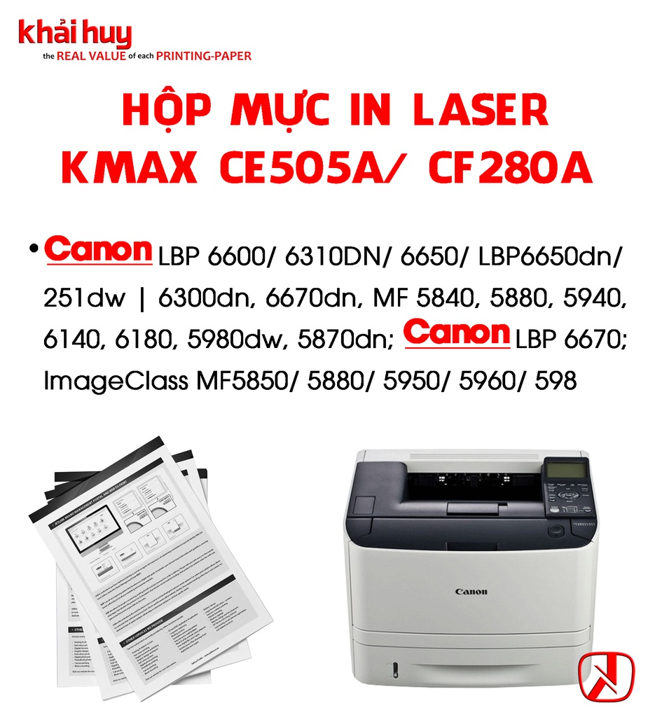 HỘP MỰC IN LASER KMAX CE505A/ CF280A