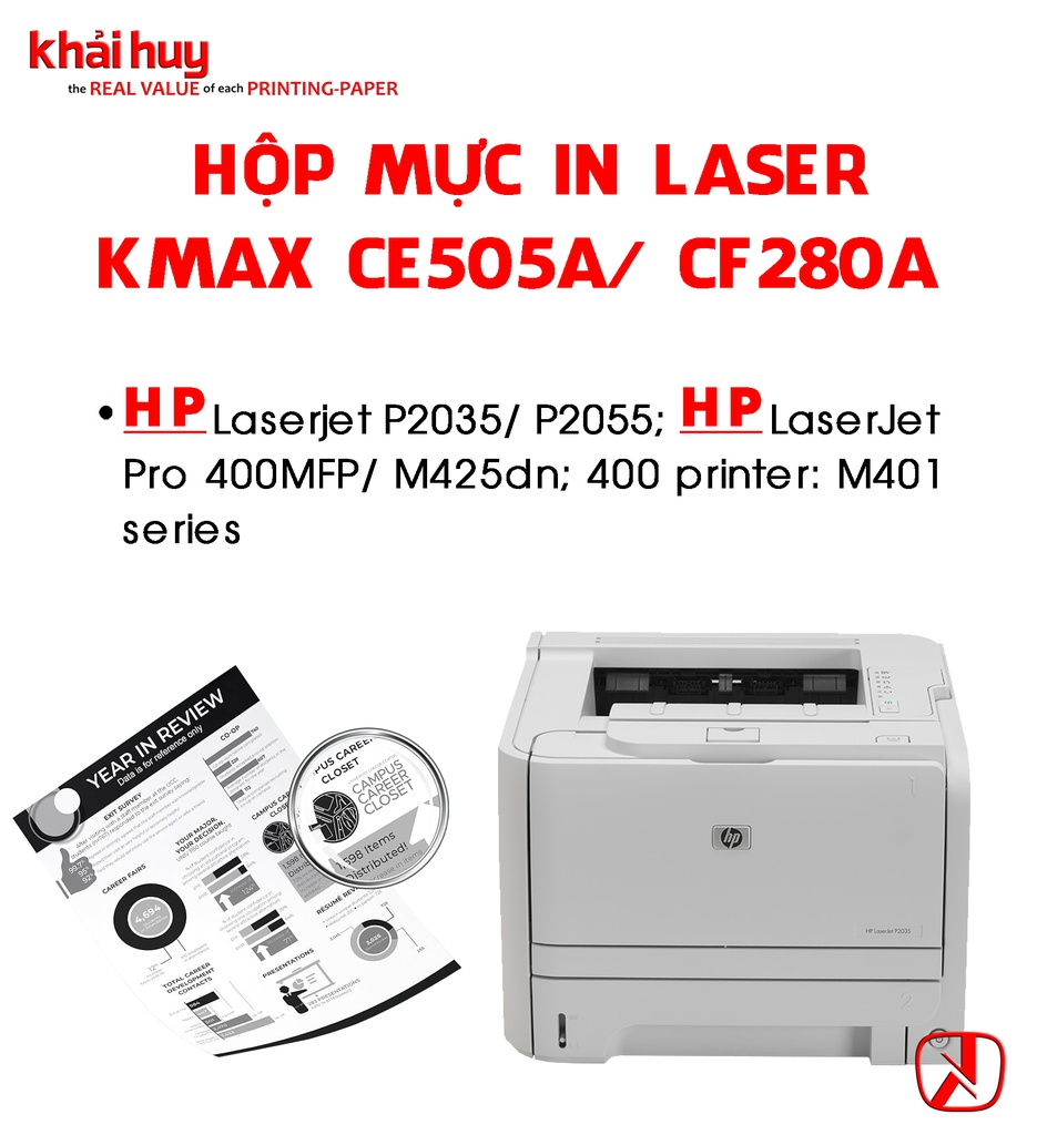 HỘP MỰC IN LASER KMAX CE505A/ CF280A