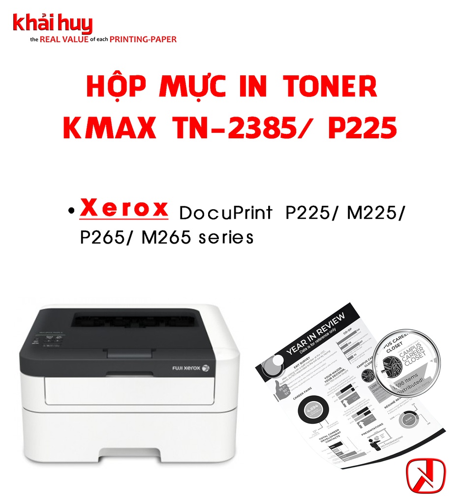 HỘP MỰC IN TONER KMAX TN 2385/ P225