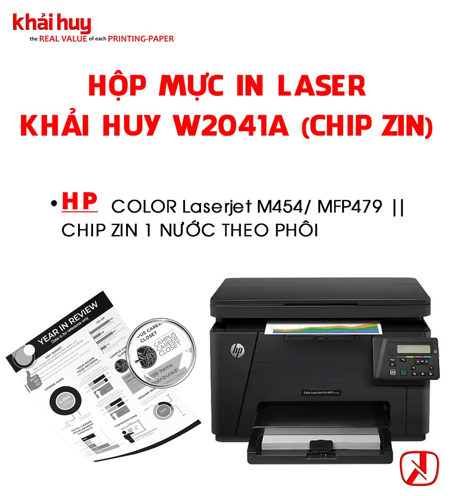 HỘP MỰC IN LASER KHẢI HUY W2041A (CHIP ZIN)