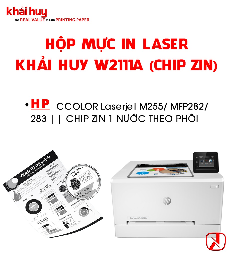 HỘP MỰC IN LASER KHẢI HUY W2111A (CHIP ZIN)