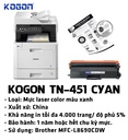 HỘP MỰC IN TONER KOGON TN-451 CYAN