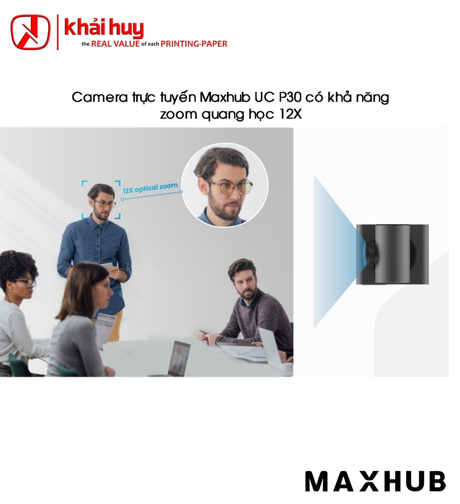 CAMERA TRỰC TUYẾN MAXHUB UC P30