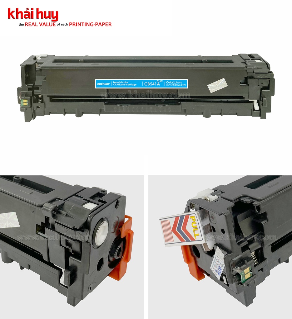 MỰC IN LASER KHẢI HUY CB541/ CRG-316C