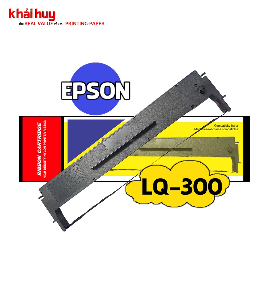 Hộp mực in kim KMAX LQ-300 (8m, black) - Dùng cho máy LQ-300 + II/ LQ-800