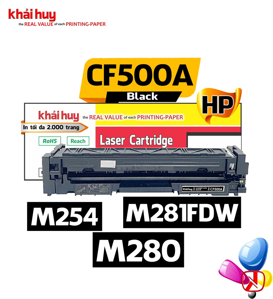 HỘP MỰC IN LASER KHẢI HUY CF500A