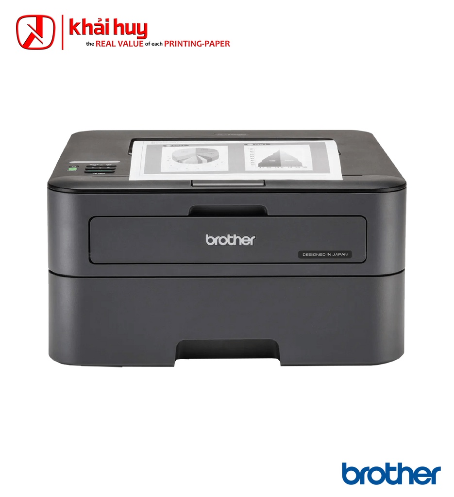 Máy in laser đen BROTHER HL L2366dw (A4, đơn năng, 30ppm) - Chính hãng