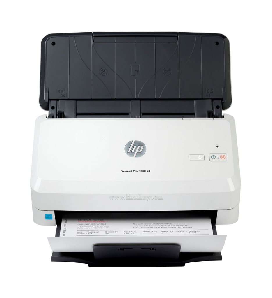 Máy quét tài liệu HP ScanJet Pro 3000 S4 (A4, ADF, 40ppm) - Chính hãng