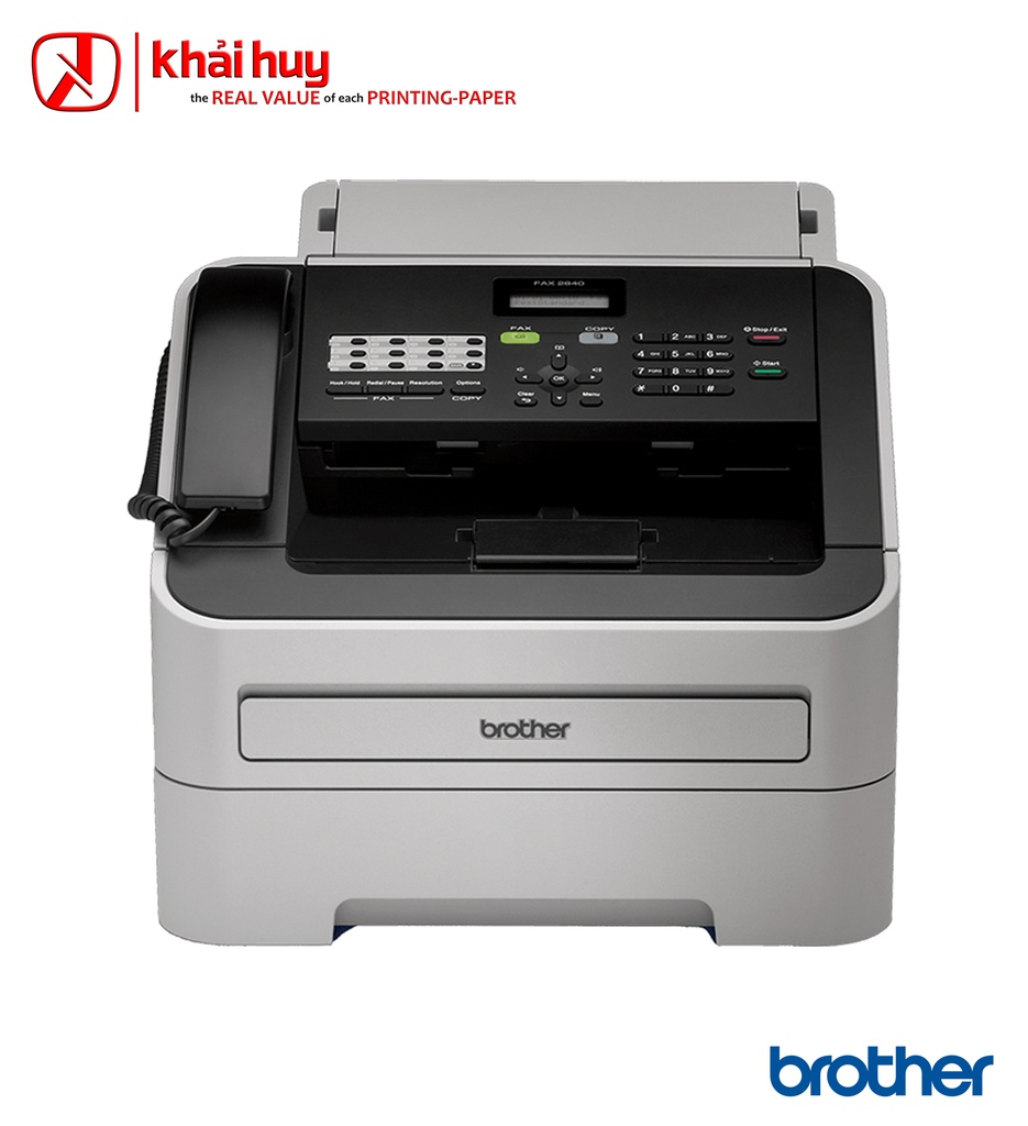 Máy in laser đen BROTHER FAX 2840 (A4, đa năng, 20ppm) - Chính hãng