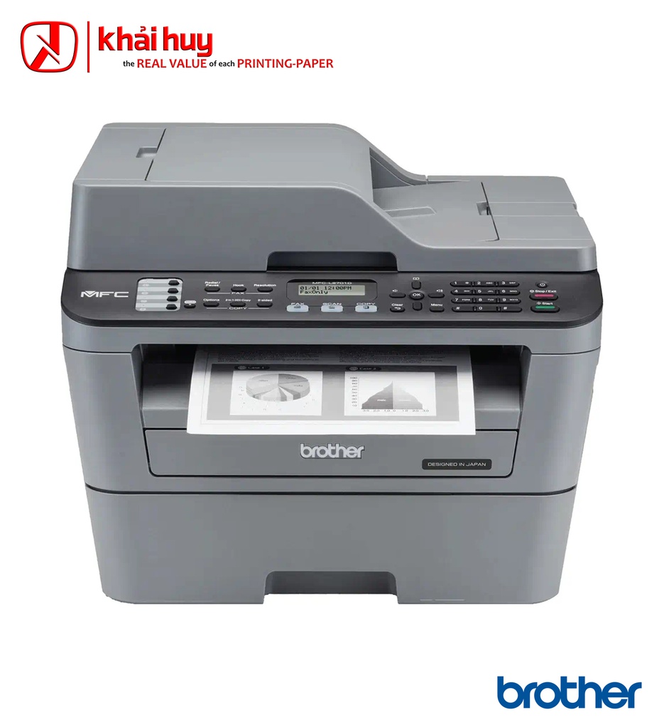 Máy in laser đen BROTHER MFC L2701d (A4, đa năng, 30ppm) - Chính hãng