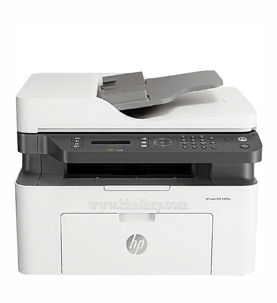 Máy in laser đen HP MFP 137fnw (A4, đa năng, 20ppm) - Chính hãng