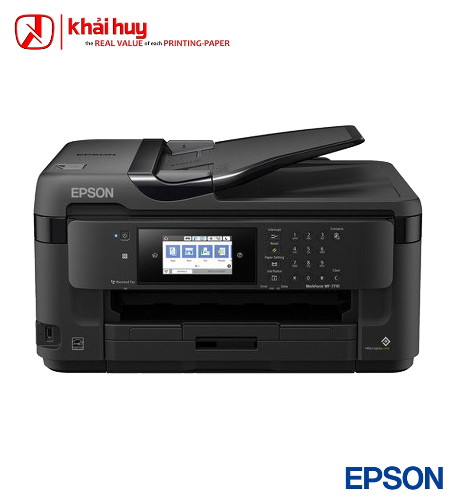 Máy in phun màu EPSON WorkForce WF-7710 (A3, đa năng, 10ppm) - Chính hãng