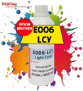 Mực nạp nước KMAX E006LCY-03 (70ml, light cyan, dyeUV) - Dùng cho hộp mực máy in phun L805/ L3110/ L3210