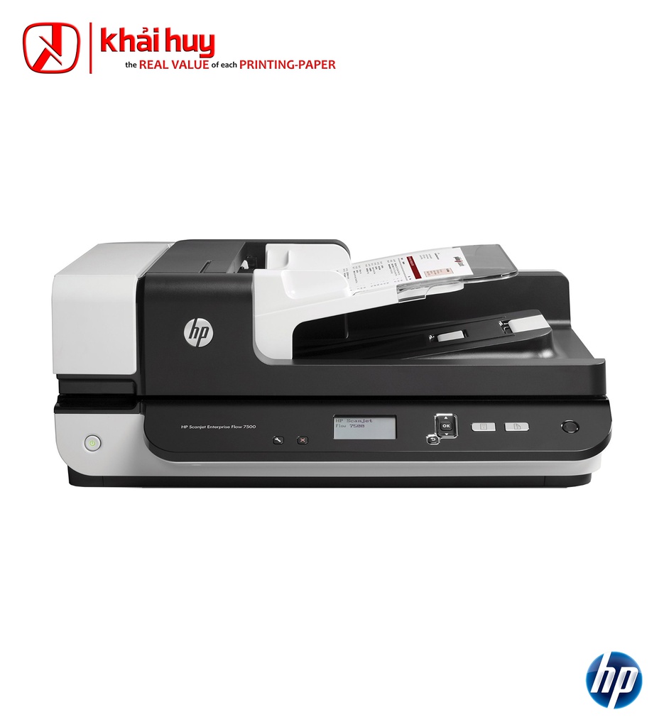 Máy quét tài liệu HP ScanJet Enterprise Flow 7500 (A4, Flatbed &amp; ADF, 50ppm) - Chính hãng