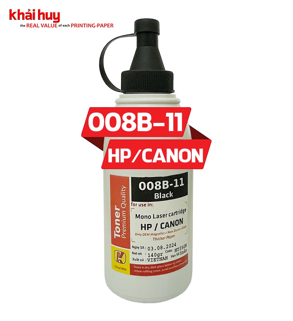 CHAI MỰC NẠP BỘT KHẢI HUY 008B-11