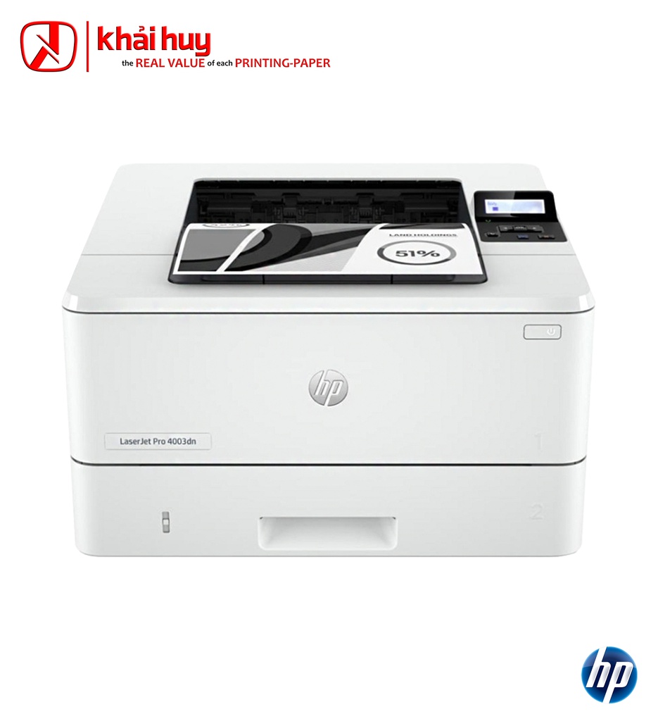 Máy in laser đen HP Pro 4003dn (A4, đơn năng, 40ppm) - Chính hãng