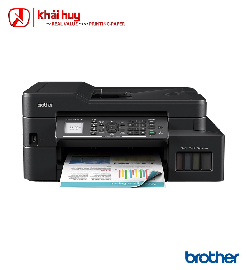 Máy in phun màu BROTHER MFC - T920 (A4, đa năng, 16,5ppm) - Chính hãng