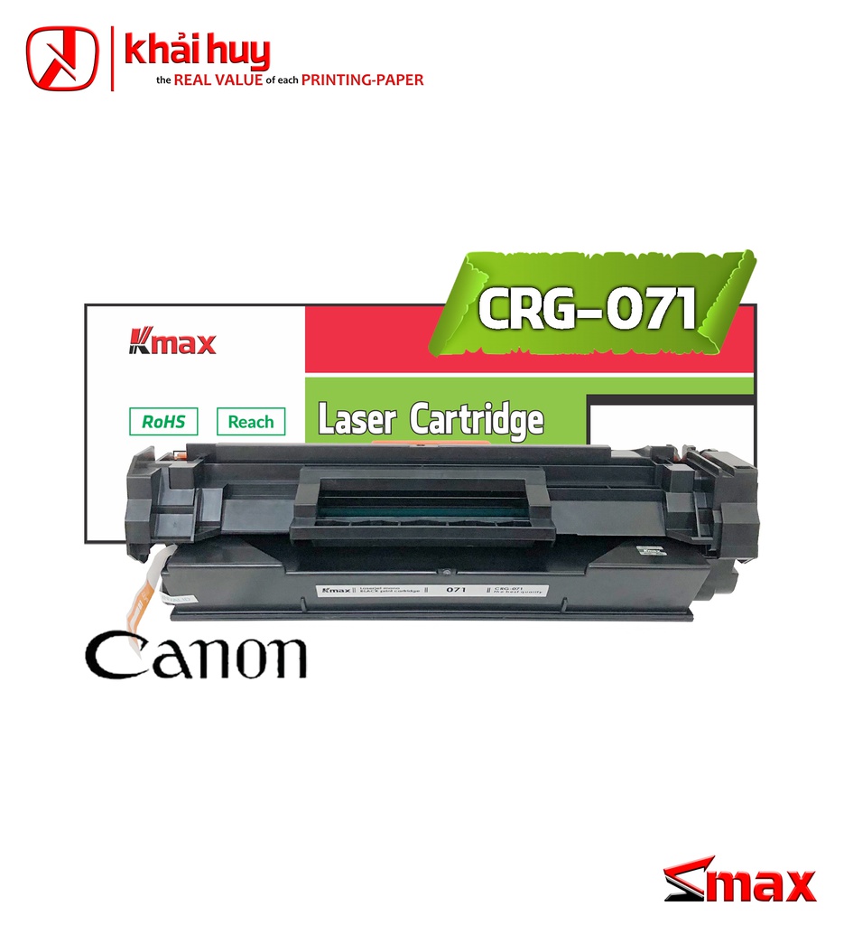 HỘP MỰC IN LASER KMAX CRG-071 (KHÔNG CHIP)