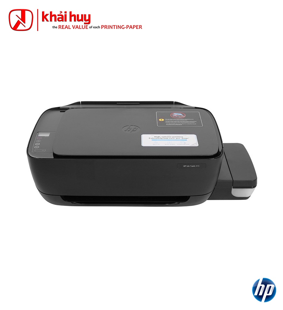 Máy in phun màu HP InkTank 315 (A4, đa năng, 5ppm) - Chính hãng