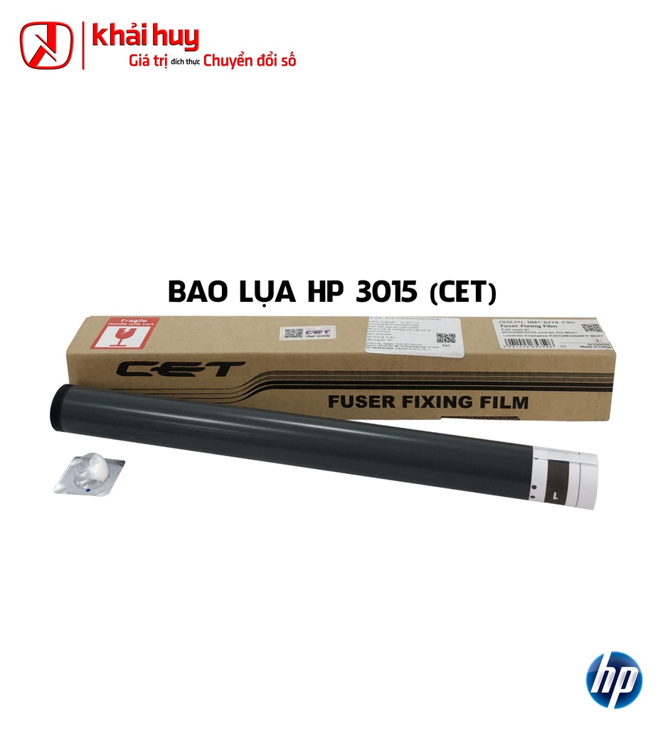 Bao lụa laser CET RM1-6274 (Fuser Film Sleeve) - Dùng cho cụm sấy máy in P3015/ M506dn/ M501f