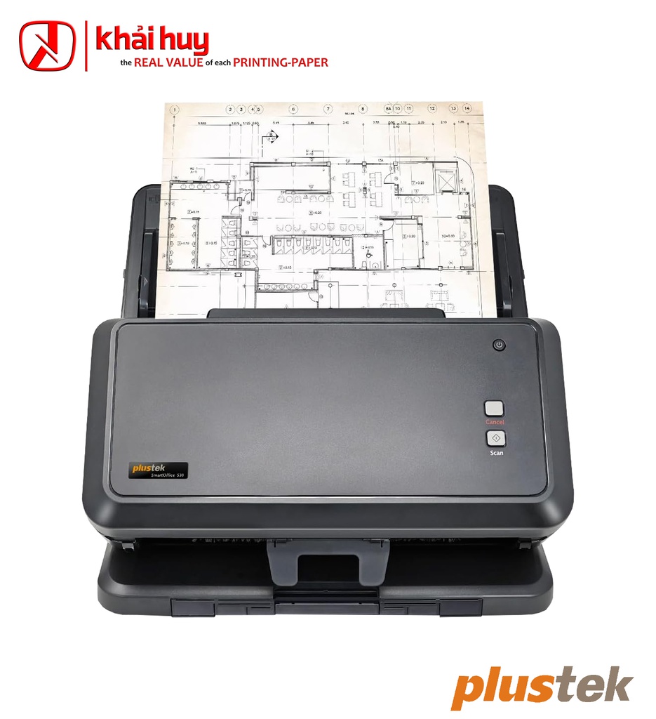 Máy quét tài liệu PLUSTEK SmartOffice S30 (A3, ADF, 44ppm) - Chính hãng