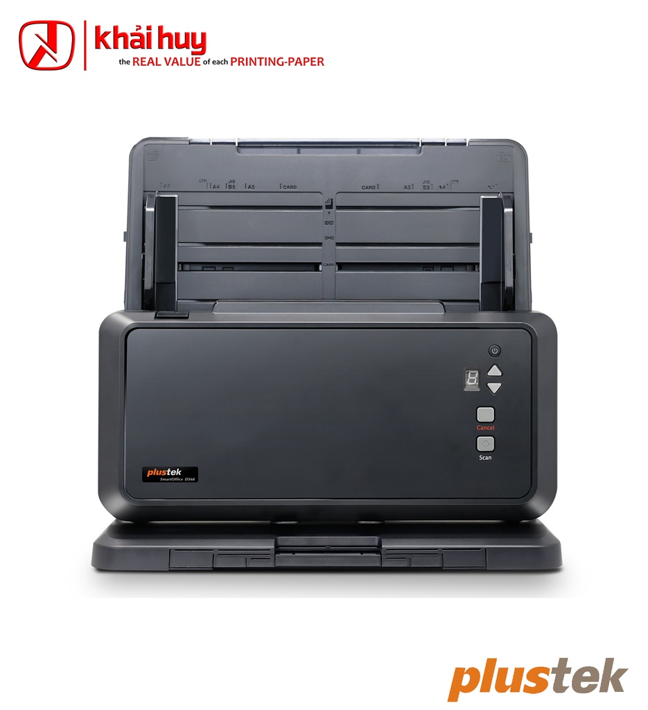 Máy quét tài liệu PLUSTEK SmartOffice DS68 (A3, ADF, 80ppm) - Chính hãng