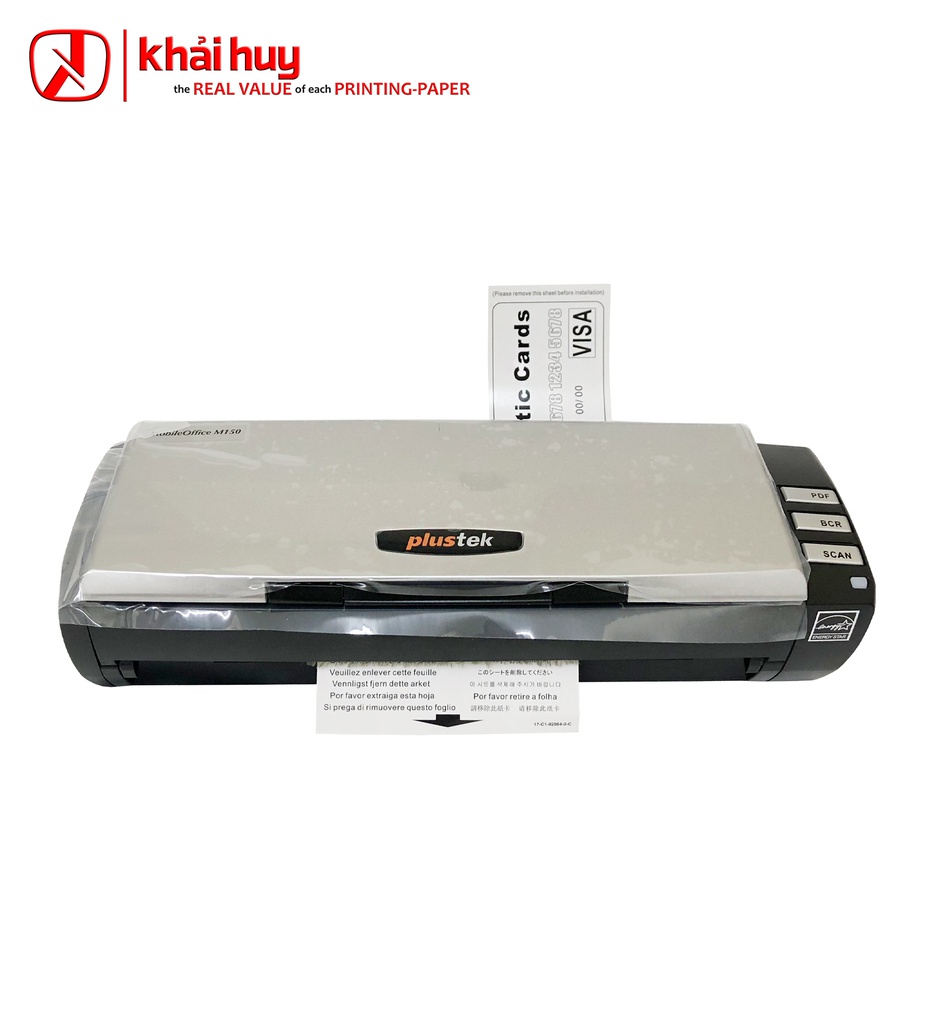 Máy quét tài liệu PLUSTEK MobileOffice M150 (A4, ADF, 20ppm) - Chính hãng