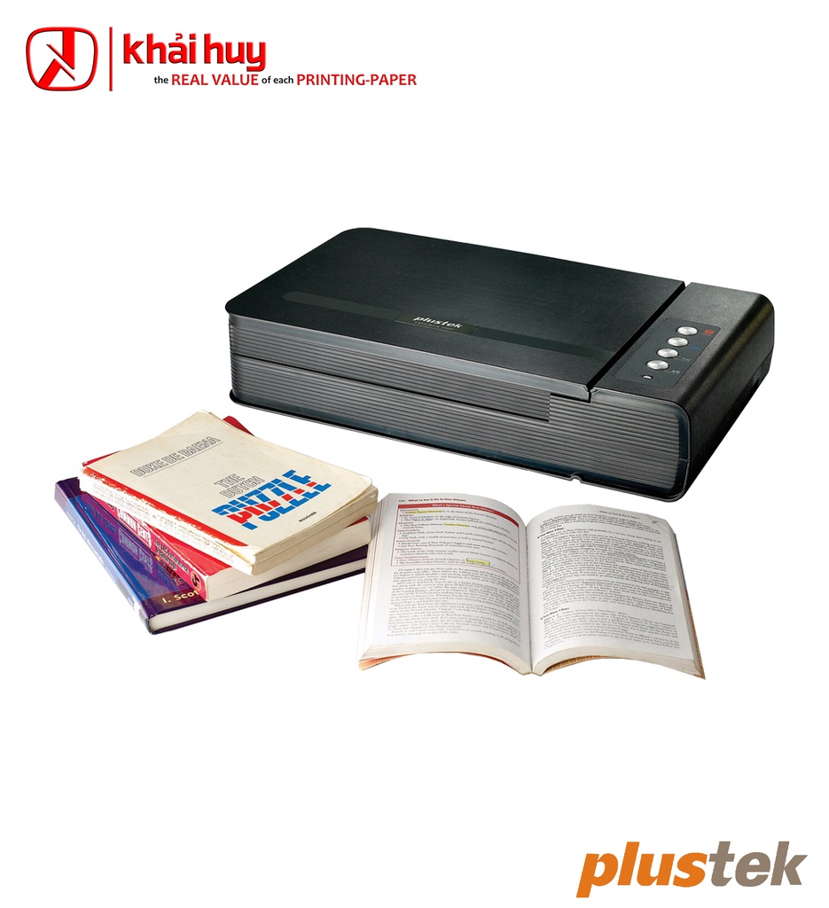 Máy quét sách PLUSTEK OpticBook 4800 (A4, Flatbed, 2.2s) - Chính hãng