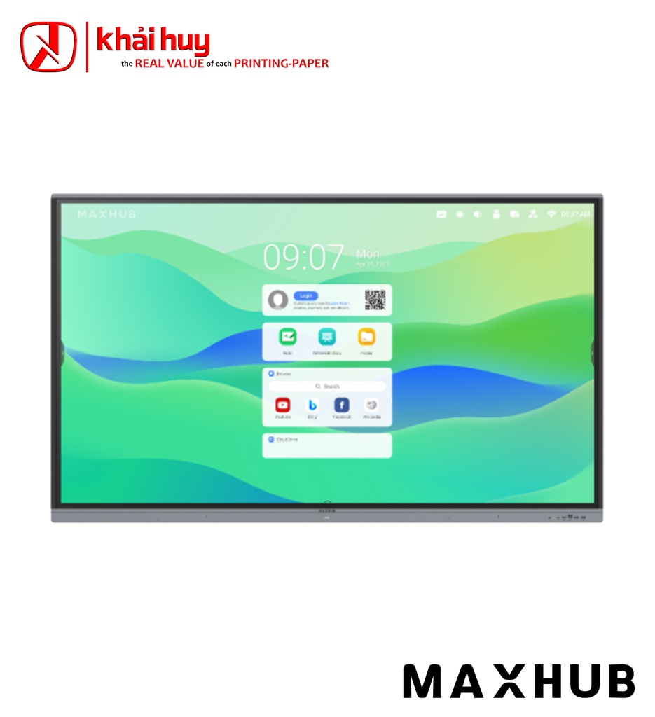 Màn hình tương tác giáo dục MAXHUB E6521G (65", 40 điểm chạm, 430 nits, 4K Ultra HD) - Chính hãng