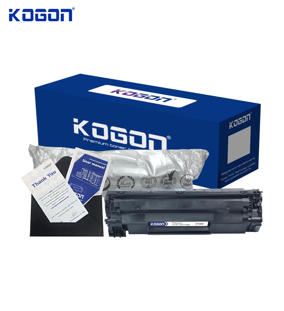 Hộp mực in laser KOGON CF248A (1K, black, có chip) - Dùng cho máy Pro M15w/ 15a/ M28a