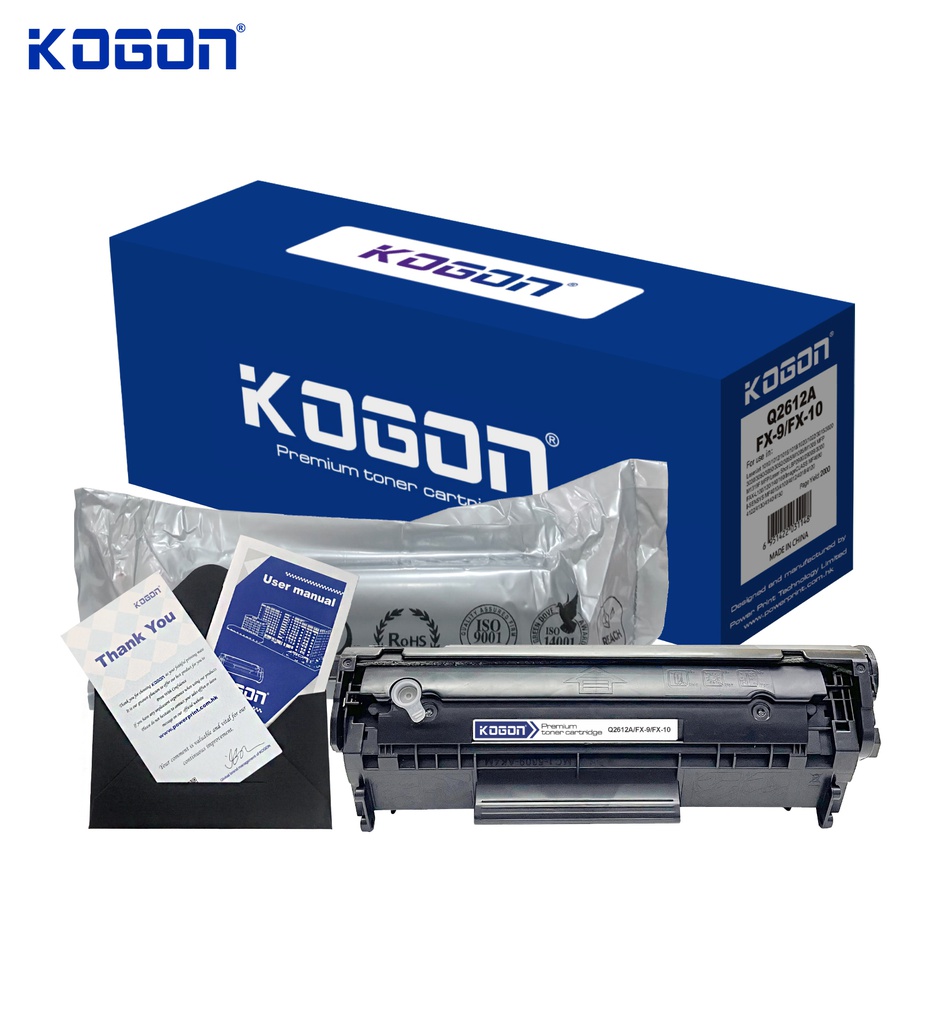 HỘP MỰC IN LASER KOGON Q2612A/FX-9/FX-10