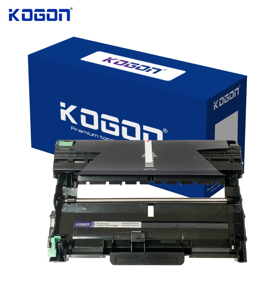 Hộp trống in laser KOGON DR420/450/2080/2200/2225/2250/2255/2275 drum unit (12K, black, không chip) - Dùng cho máy HL 2130/ 2240d/ MFC 7360n