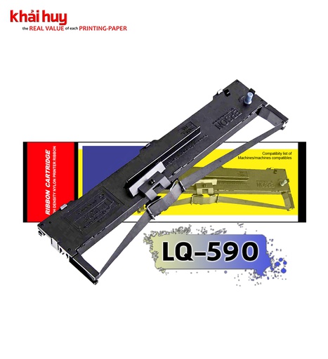 [HMUCRIB155/7] HỘP MỰC RIBBON KHẢI HUY LQ-590