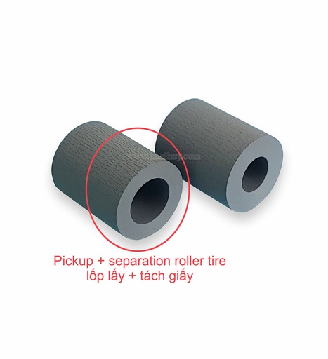 [QDAOCPY1561/9] Vỏ bánh xe tách giấy photocopy CET AF1035 (Paper Separation Tire) - Dùng cho máy Aficio 1035/ 1045