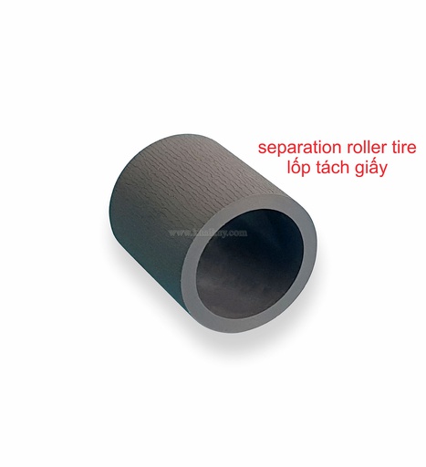 [QDAOCPY1561/18] Vỏ bánh xe tách giấy photocopy CET E550 (Paper Separation Tire) - Dùng cho máy e-Studio 550/ 650
