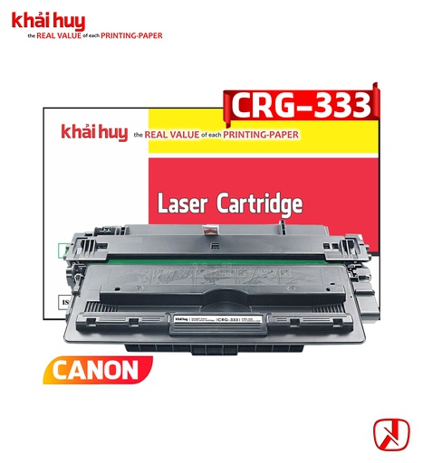 [HMUCLSR155/108] HỘP MỰC IN LASER KHẢI HUY CRG-333