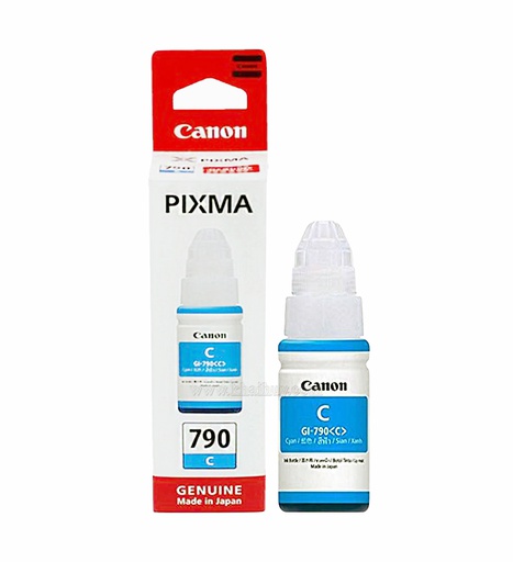 [MNAPPHU156/68] MỰC NẠP IN PHUN CANON GI-790C (CHÍNH HÃNG)