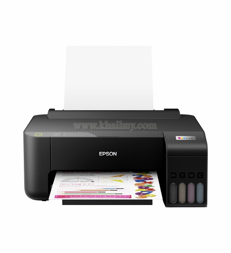 [MAYPHU41561/12] Máy in phun màu EPSON Ecotank L1210 (A4, đơn năng, 15ppm) - Chính hãng