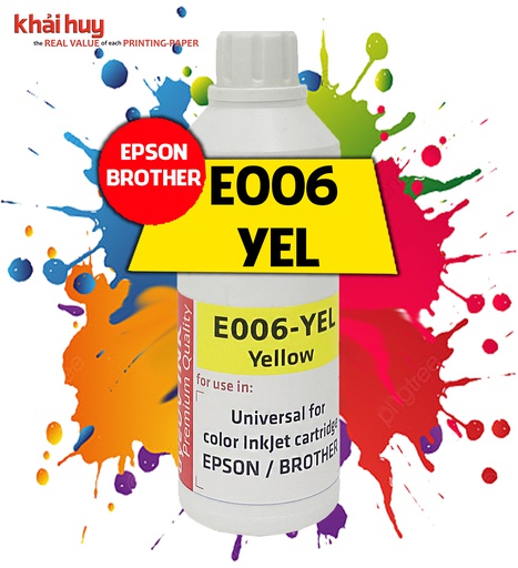 [MNAPPHU155/11] CHAI MỰC NẠP NƯỚC KHẢI HUY E006YEL-03