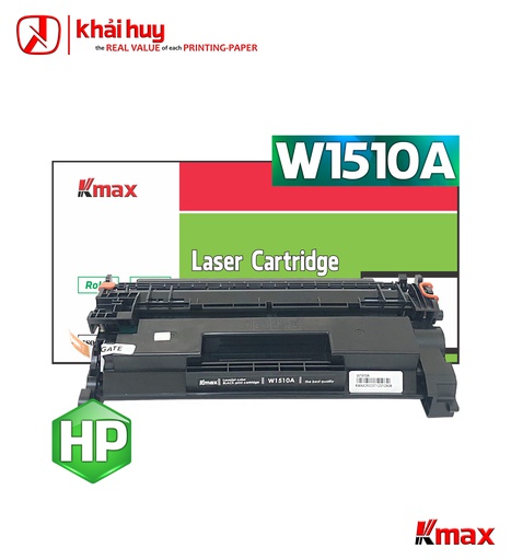 [HMUCLSR1551/26] Hộp mực in laser KMAX W1510A (3.05K, black, có chip) - Dùng cho máy Pro 4003dn/ 4003dw