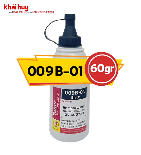 [MNAPLSR1551/35] Mực nạp laser KMAX 009BLK-01 (60gr, black, không từ) - Dùng cho hộp mực máy in M102a/ 203d * LBP 161dn