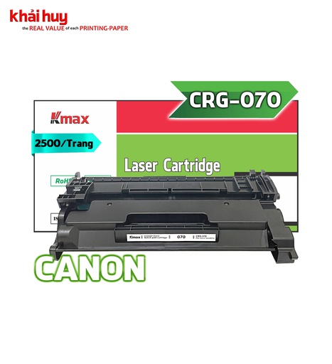 [HMUCLSR155/285] HỘP MỰC IN LASER KMAX CRG-070 (CÓ CHIP)