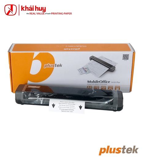 [MAYSCA41561/47] Máy quét tài liệu PLUSTEK MobileOffice S410 Plus (A4, di động, 9s) - Chính hãng