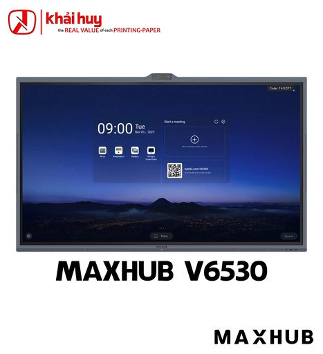[MANTTAC156/21] MÀN HÌNH TƯƠNG TÁC DOANH NGHIỆP MAXHUB V6530