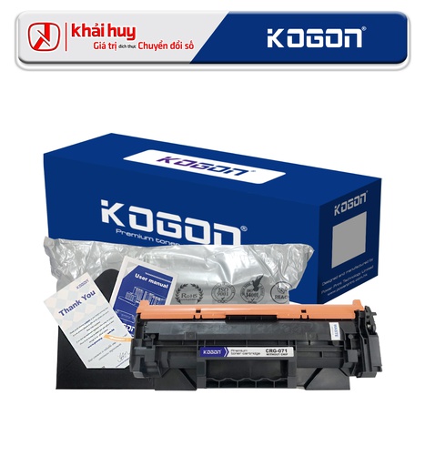 [HMUCLSR156/267] HỘP MỰC IN LASER KOGON CRG-071 (KHÔNG CHIP)