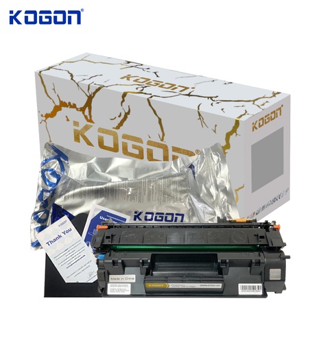 [HMUCLSR1561/385] Hộp mực in laser KOGON PLATINUM Q5949A/Q7553A Universal (2.5K, black, có chíp) - Dùng cho máy 1160/ 1320/ P2015 * LBP 3300
